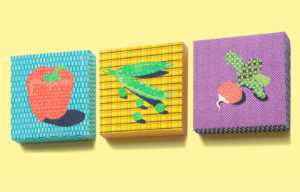 Illustrations - Série Mes légumes - Catherine Pollaci